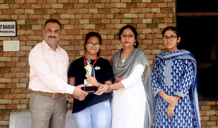 Doaba College’s BAJMC Student Kanushka First in University Exams