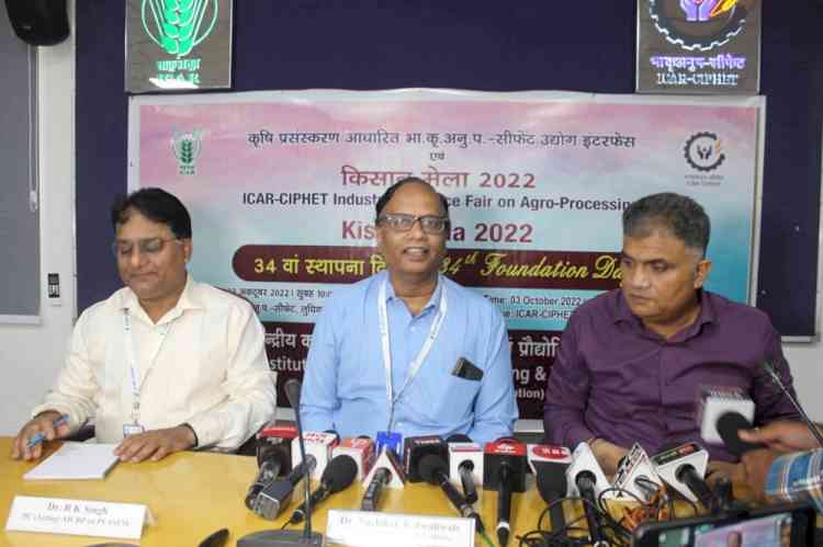 ICAR-CIPHET to organize Industry Interface Fair on Agro-Processing (IIFA) and Kisan Mela on Oct 3