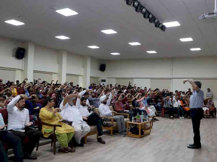 Guest Lecture on Combating Air Pollution at GNA University