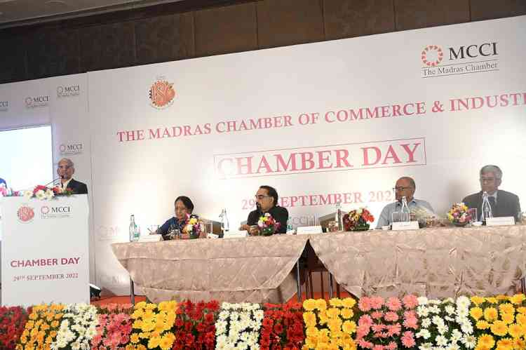 MCCI celebrated its 186th Chamber Day; Committed to work towards achieving the Socio economic goals in the State