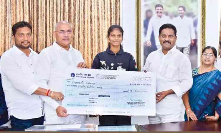 LPU Engineering Student received 50 lakhs from Andhra Pradesh Chief Minister to get trained as Astronaut