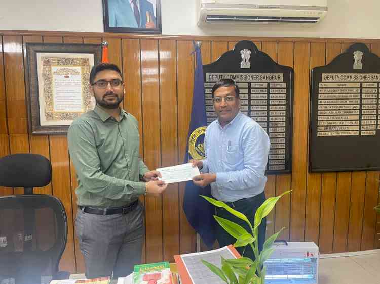 Trident Group contributes Rs 11 lakh for Saras Mela Sangrur 2022