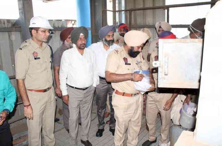 Ferozepur Range Police dispose of 215 kg heroin along with other intoxicating material 