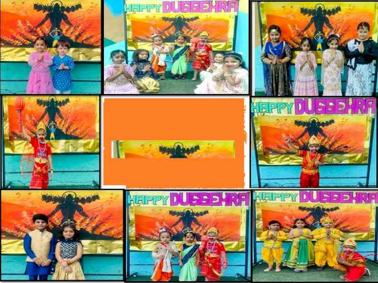 Good wins over Evil: Dussehra at Ivy World School