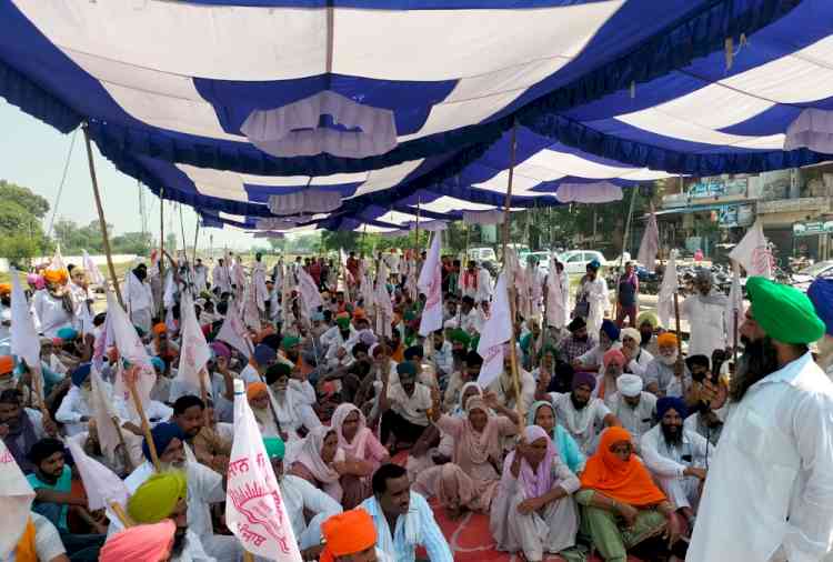 Several trains affected due to farmer union dharna