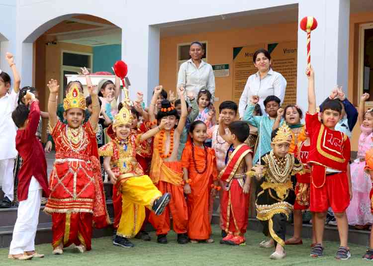 CT World School students present Ramayana play marks Dussehra