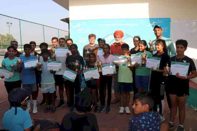 Harvest Tennis Academy players trumps Harvest Open Tennis Tournament