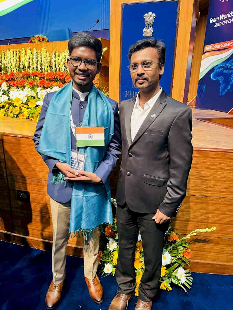 GITAM student to represent India in cybersecurity at the prestigious WorldSkills Competition in Korea 