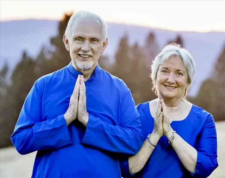 Nayaswami Jyotish and Devi’s talk on Kriya Yoga Meditation on Oct 9 