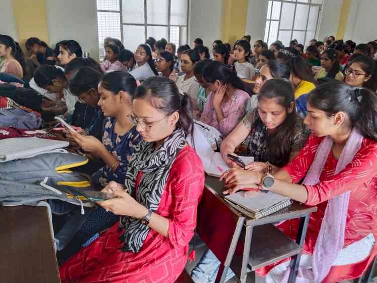 Career Counselling Session for students at RGC