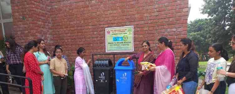 Waste Collection Drive under Waste to Wealth Mission held at GHSC-10