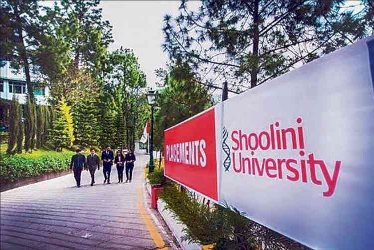 Shoolini University ranked No.1 private university in India