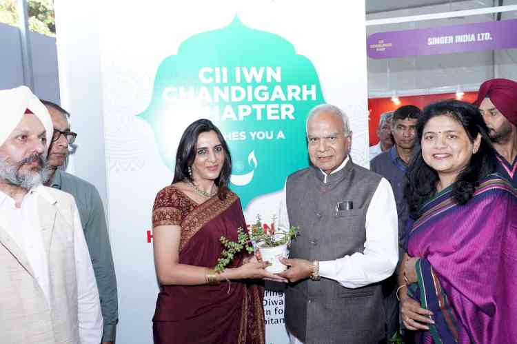 Medicinal plants distributed at CII Chandigarh Fair 2022