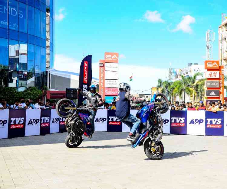 TVS Apache concludes the Exciting Chennai Edition of TVS Apache Pro Performance