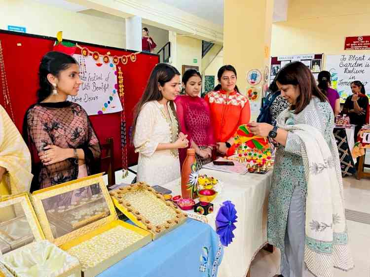 Diwali Mela organised in Government Home Science College Chandigarh