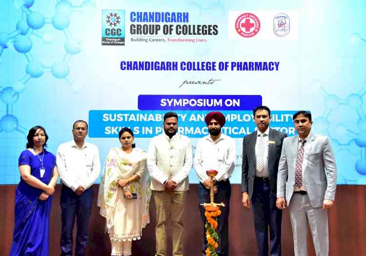 Symposium on Sustainability and Employability Skills in Pharmaceutical sector organized at CGC Landran