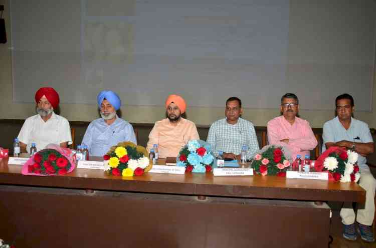 Seminar on “Enhancing the Adoption of Micro Irrigation for Potato Cultivation” organised by Department of Soil and Water Conservation, Punjab today