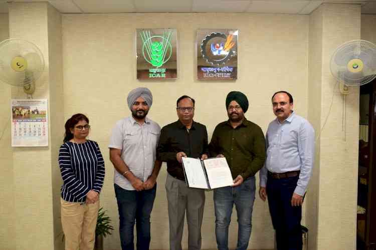 ICAR-CIPHET grants license Taro peeling machine to Ludhiana based firm