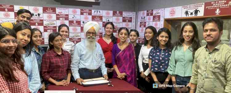 Radio Jyotirgamaya and School of Communication Studies host Special Lecture on Drug De-addiction