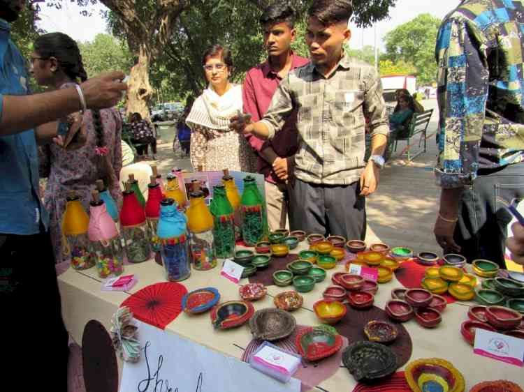 Diwali exhibition, 'TARANG' at Student Centre, PU