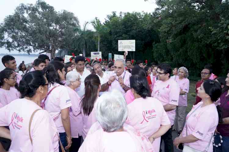 Sahayta Charitable Welfare Society organizes ‘Breast Cancer Walkathon’ at Sukhna Lake