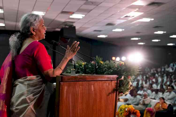 Technology an instrument to contain human folly, temptation in governance: FM Nirmala Sitharaman at GITAM’s NTR Memorial Lecture
