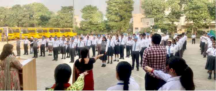 Apeejay School echoed with Slogan ‘Togetherness leads to harmony, harmony leads to peace’