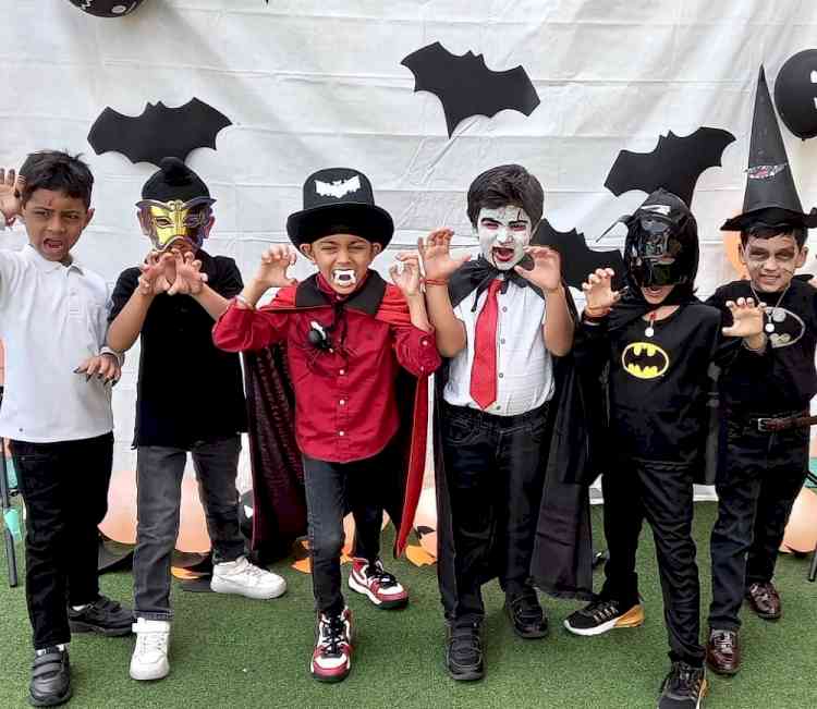 Ivy World Play school celebrated Halloween