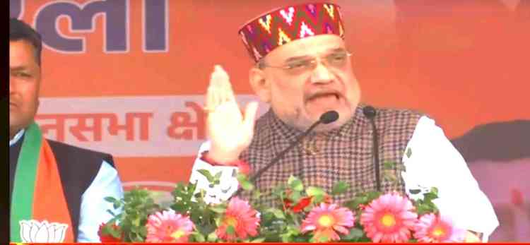 Amit Shah campaigns for second consecutive day in Himachal Assembly elections 