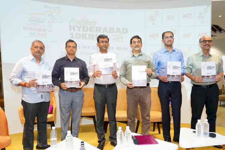 India’s first and the oldest Run, Freedom Hyderabad 10K Run announced, and brochure and posters unveiled