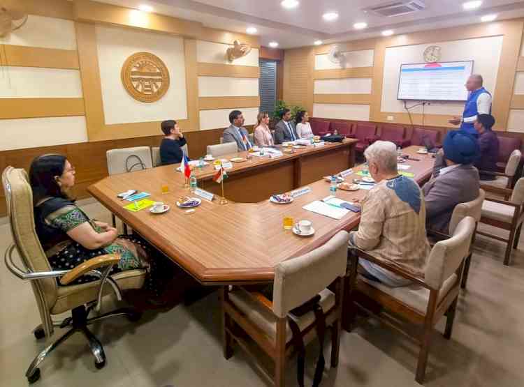 Panjab University, Chandigarh: A high-powered delegation from the Czech Republic visited Panjab University today