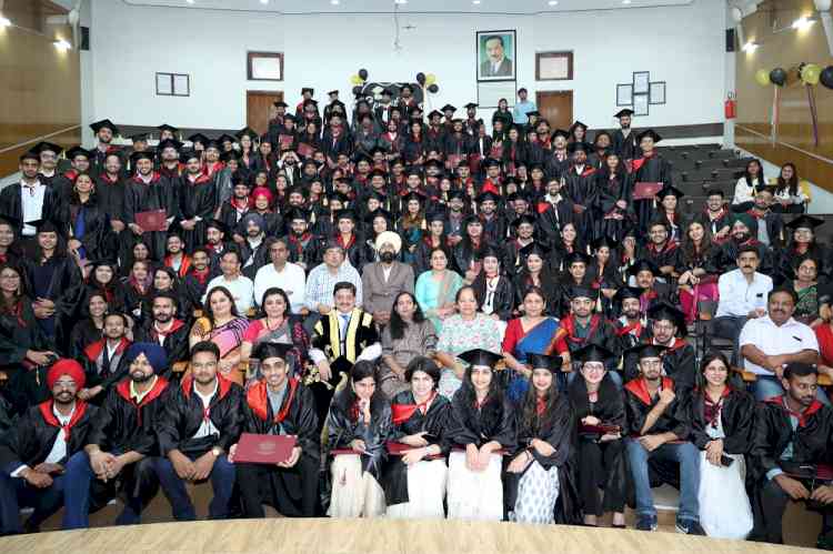 Degree Award Ceremony for batches 2019, 2020 and 2021 held at Dr SSBUICET, Panjab University, Chandigarh