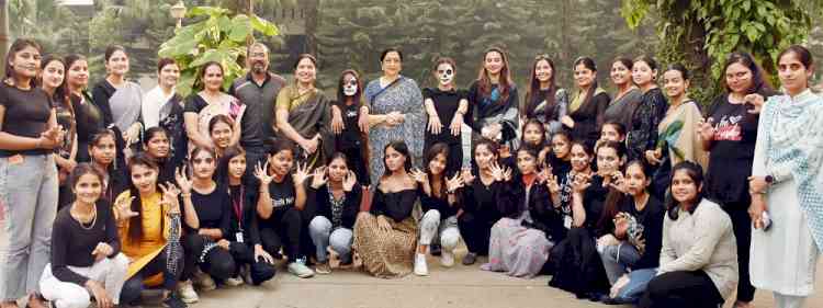 KMVites present their talent in Makeup and Face Painting competition during Halloween Day celebrations 
