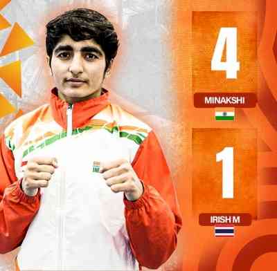 Asian Elite Boxing: Minakshi assures India a medal; Sakshi loses in quarters