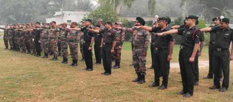 Vajra Corps observed Vigilance Awareness Week - 2022