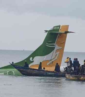 26 passengers rescued after plane crashes into Tanzania's Lake Victoria