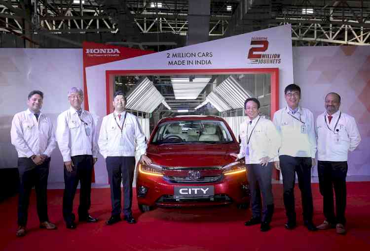 Honda Cars India reaches 2 Million Production milestone in India