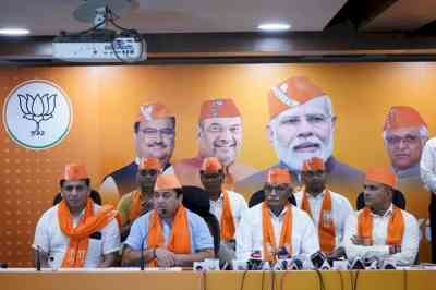 Gujarat: Congress leader quits as MLA, joins BJP