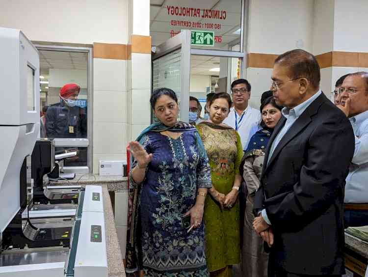 Latest ultramodern medical equipments inaugurated at DMCH