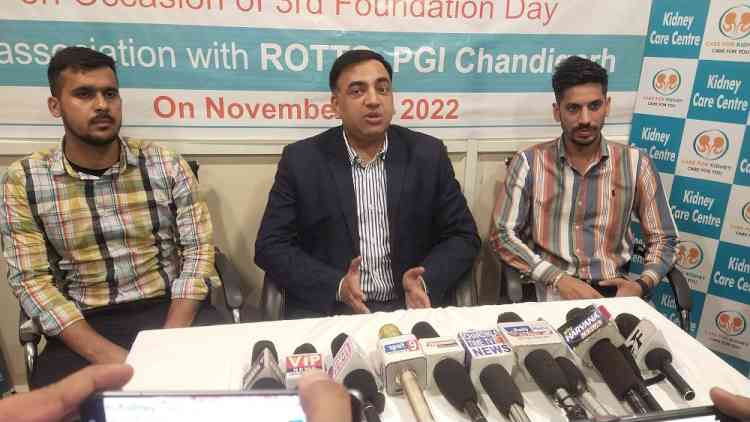 Organ Donation Camp held by Kidney Care Centre Panchkula