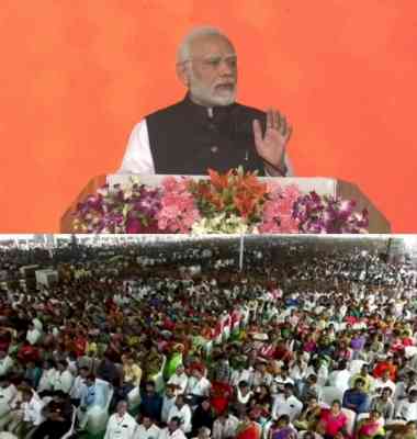 PM launches slew of development projects in Vizag