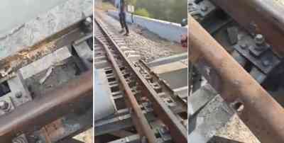 Attempt to blow up bridge on Udaipur-Ahmedabad railway line inaugurated by PM