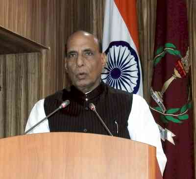 Lotus in G20 logo reveals our traditional identity: Rajnath Singh