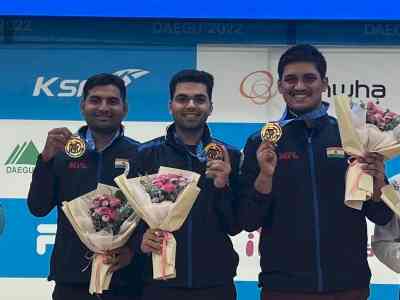 Asian Airgun Championship: Indian shooters sweep air rifle team gold medals