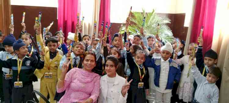 Little Dipsians celebrated Children's Day by playing games and partying with friends