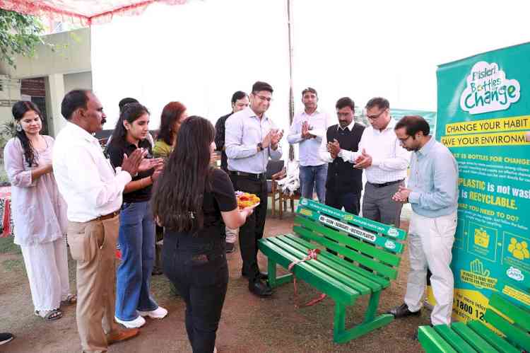 Bisleri International partners with Connecting Dreams Foundation and Bharati College for responsible plastic disposal and recycling