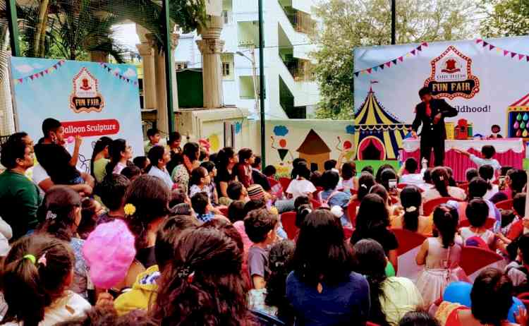 Orchids The International School celebrates Children's Day with  “Fun Fair - Relive Your Childhood”