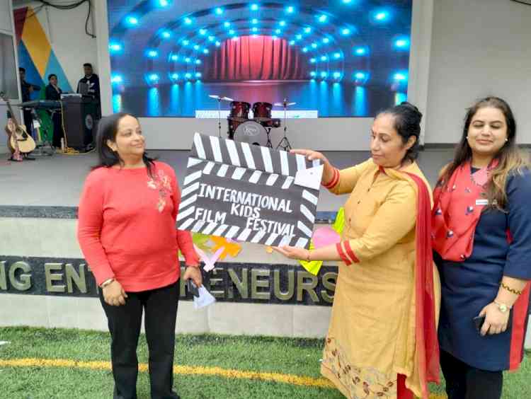 Online International Kids Film Festival (IKFF) was inaugurated at DCM Young Entrepreneurs School