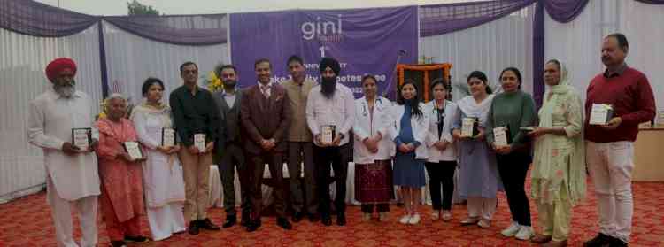 Gini Health Hospital celebrated World Diabetes Day with awareness drive by former HOD of PGI