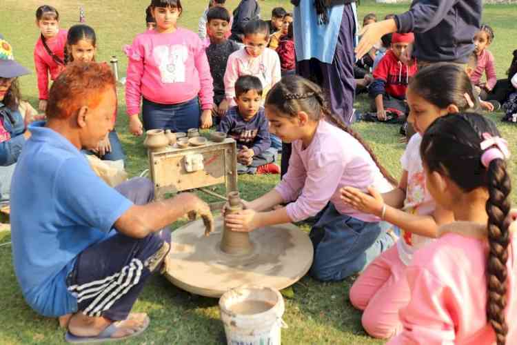 Students Camp at Harvest International School